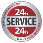 24 Stunden Service